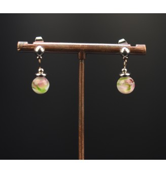 Boucles d’Oreilles en Verre...