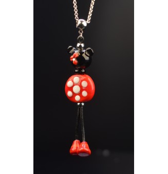 Collier Pendentif "Minnie"...