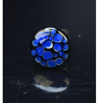 Bague en Verre Filé au...