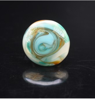 cabochon artisanal en verre...