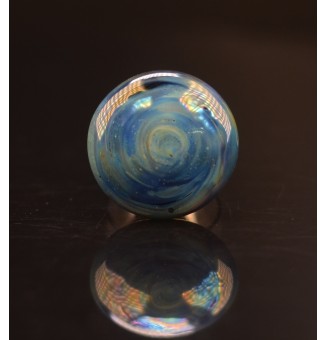 Bague en Verre Filé au...