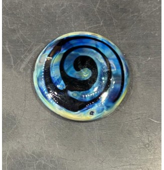 cabochon artisanal en verre...