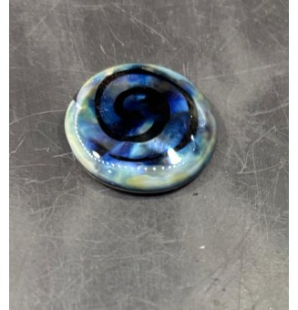 cabochon artisanal en verre...