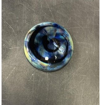 cabochon artisanal en verre...