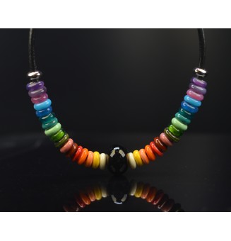 collier MULTICOLORE 45 cm...