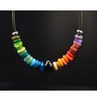 collier MULTICOLORE 45 cm...