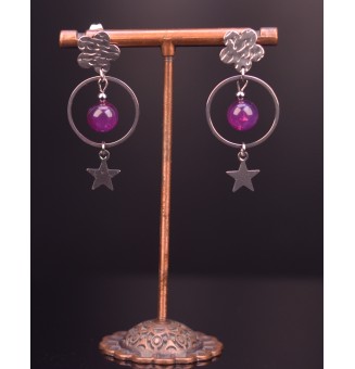 Boucles d'Oreilles  en...