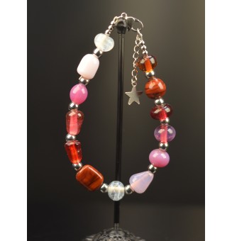 Bracelet multicolore en...
