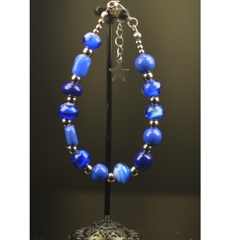 Bracelet en perles de verre...