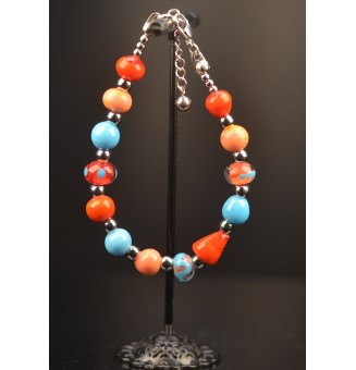 Bracelet "multicolore" en...