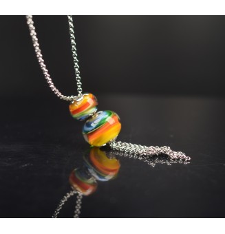 Collier Long Épuré avec...