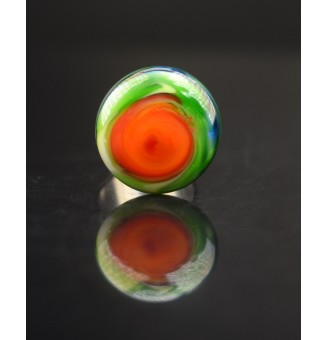 Bague en Verre Filé au...