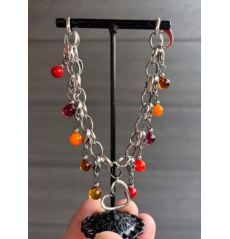 Bracelet Charms en Verre...