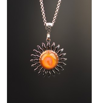 Collier Soleil Multicolore...