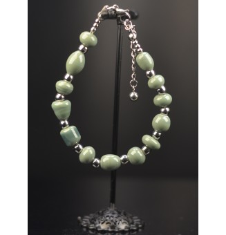 Bracelet "kaki moyen" en...