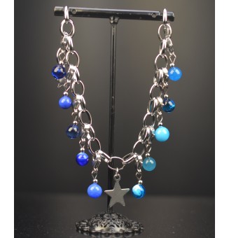 Bracelet Charms en Verre...