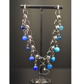 Bracelet Charms en Verre...