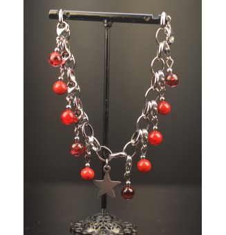 Bracelet Charms en Verre...