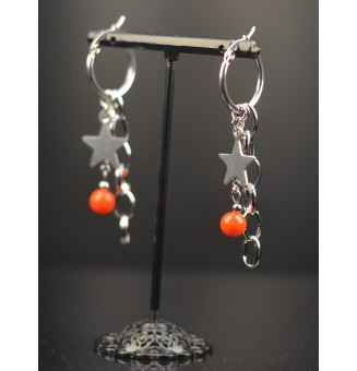 Boucles d’Oreilles ROCK en...