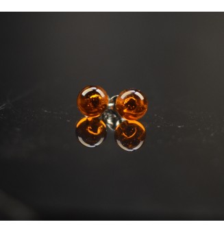 puces d'oreilles Acier...