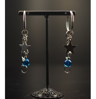 Boucles d’Oreilles ROCK en...