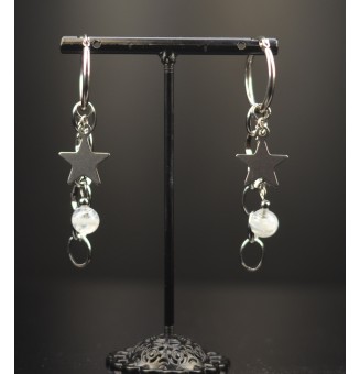 Boucles d’Oreilles ROCK en...