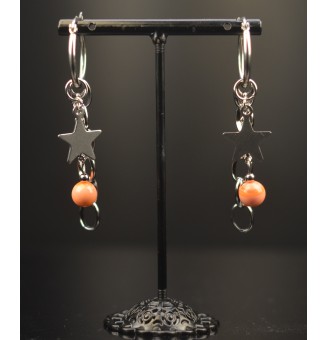 Boucles d’Oreilles ROCK en...