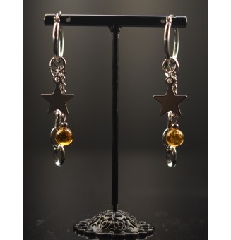 Boucles d’Oreilles ROCK en...
