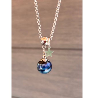 collier artisanal étoile 44...