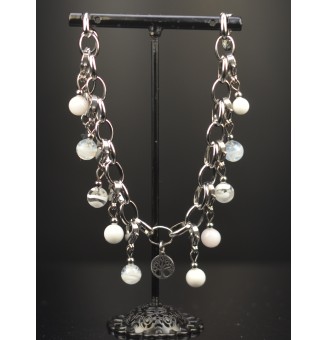 Bracelet Charms en Verre...
