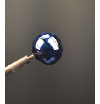 Perle à visser "bleu...