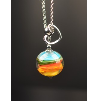 Collier "multicolore" en...