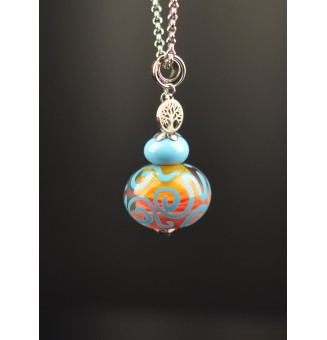 Collier "multicolore" en...