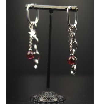 Boucles d’Oreilles ROCK en...