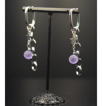 Boucles d’Oreilles ROCK en...