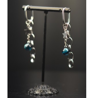 Boucles d’Oreilles ROCK en...