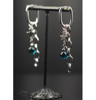 Boucles d’Oreilles ROCK en...