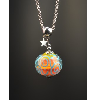 Collier "multicolore" en...