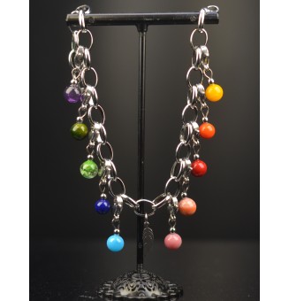Bracelet Charms en Verre...