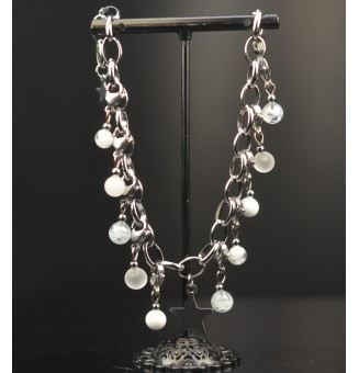 Bracelet Charms en Verre...