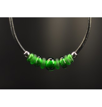 collier couleur VERT  45+3...