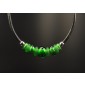 collier couleur VERT  45+3...