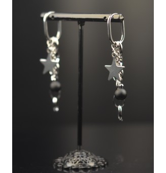 Boucles d’Oreilles ROCK en...