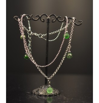 Bracelet de cheville double...