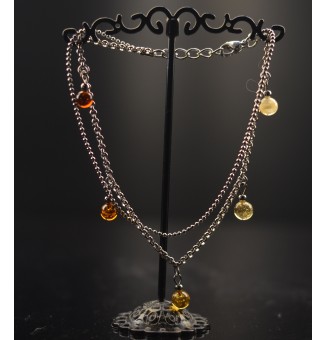 Bracelet de cheville double...