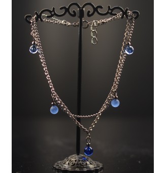 Bracelet de cheville double...