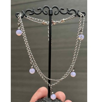Bracelet de cheville double...