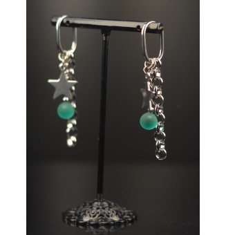 Boucles d’Oreilles ROCK en...