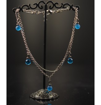 Bracelet de cheville double...