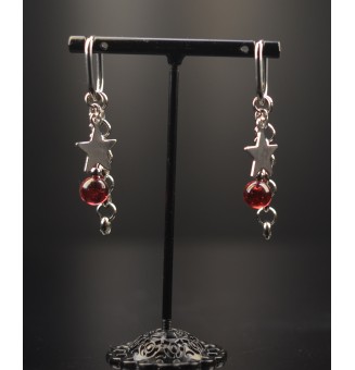 Boucles d’Oreilles ROCK en...